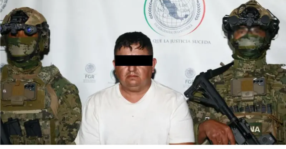 Capturan a 'El Jardinero', poderoso líder del narcotráfico internacional: Intentó huir por una tubería