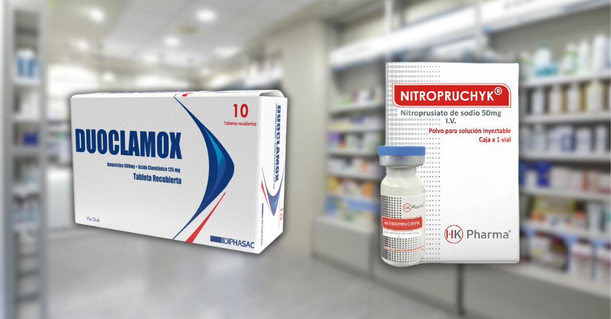 DUOCLAMOX 500 mg / NITROPRUCHYK 50 mg