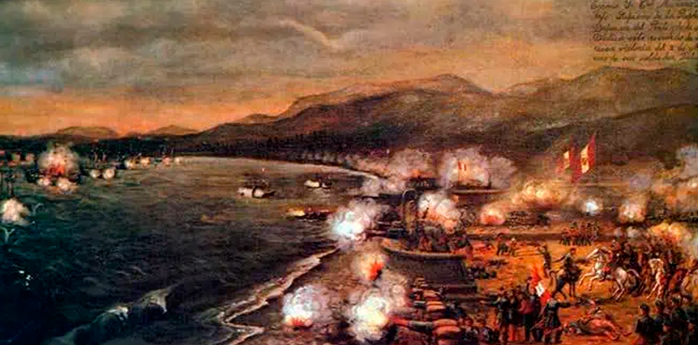 Combate Naval del Callao en 2 de mayo de 1866.