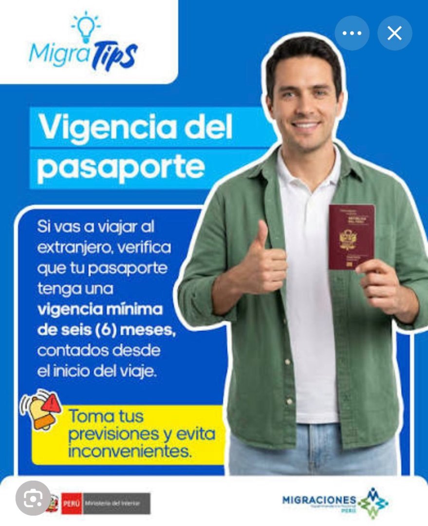 VIGENCIA DE PASAPORTE