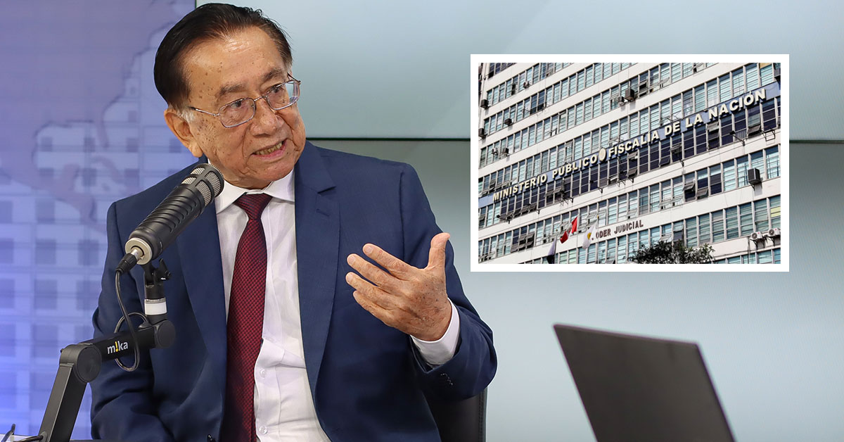 José Balcázar asegura que aumento de presupuesto a Fiscalía debe solicitarse al Congreso: "Depende de ellos"
