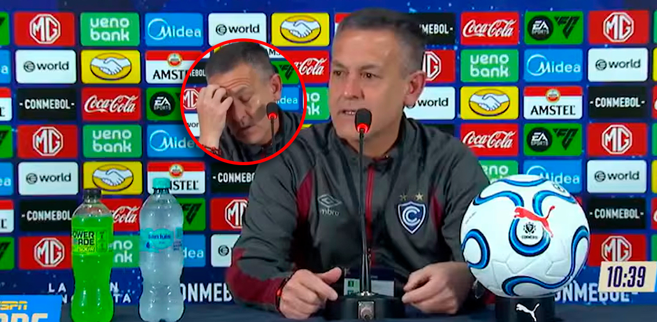 Horacio Melgarejo explotó contra periodistas tras victoria de Cienciano sobre Atlético Mineiro