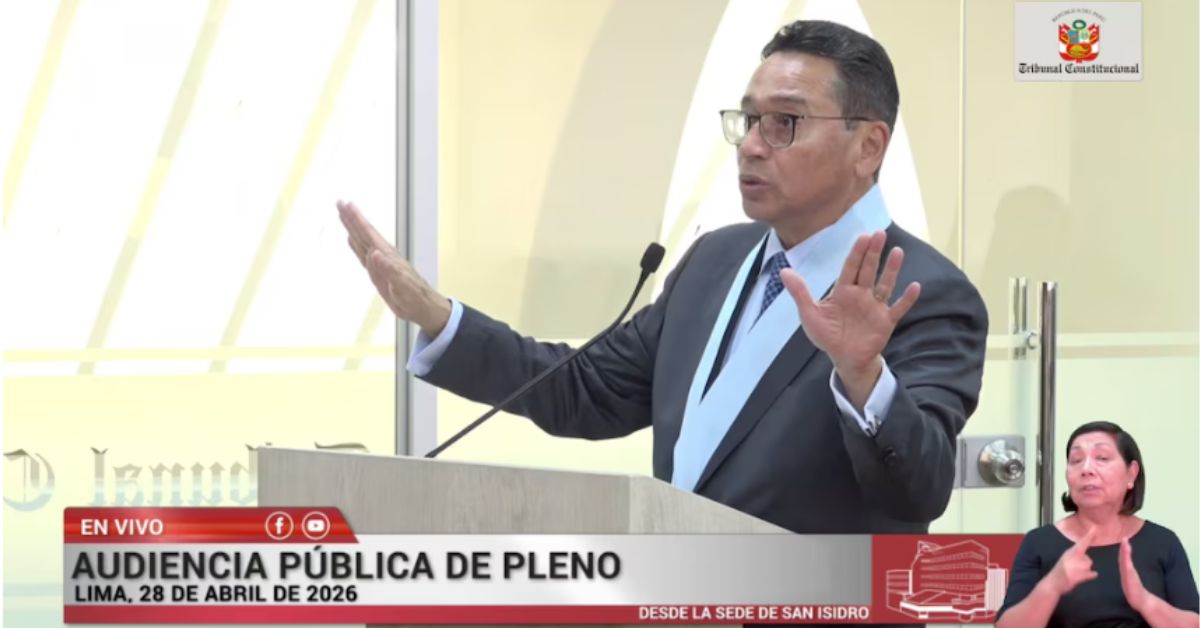 Audiencia p�blica de pleno en el caso de Abencia Meza