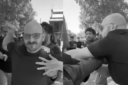 Profesor universitario se agarra a golpes con estudiantes por posturas pol�ticas