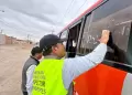 Fiscalizan el transporte en Tacna: borran pintas y reavivan debate por tarifa de pasajes
