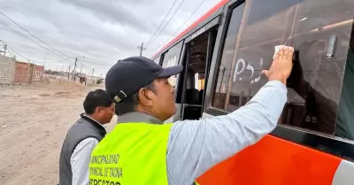 Fiscalizaci�n en Tacna.