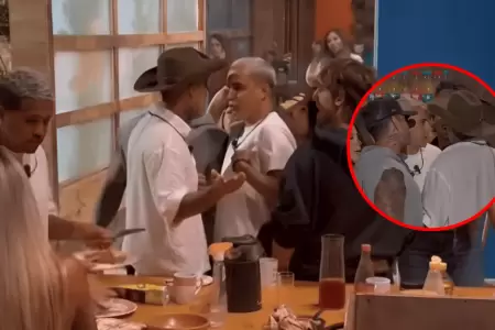 Jes�s Barco y Paul Michael protagonizaron fuerte discusi�n en 'La Granja VIP'