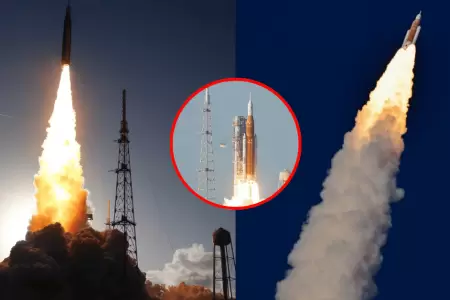 As� fue el exitoso despegue de la misi�n Artemis II hacia la �rbita de la Luna