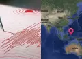 �Urgente! Alerta de tsunami tras terremoto de magnitud 7.4 que sacudi� las costas de Indonesia