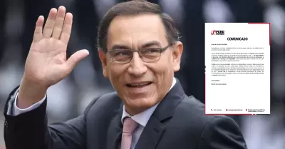 Mart�n Vizcarra exige su "inmediata libertad"