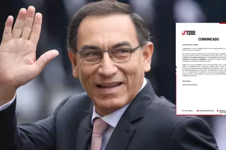 Mart�n Vizcarra exige su "inmediata libertad"
