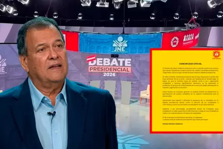 Jorge Nieto lleg� tarde al debate por el tr�fico.