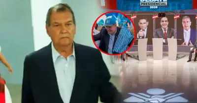 El candidato denunci� que tardanza se deb�a a manifestante del partido de L�pez