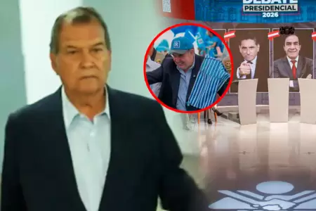 El candidato denunci� que tardanza se deb�a a manifestante del partido de L�pez