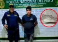 Yurimaguas: cae mototaxista con m�s de 100 kilos de carne de lagarto blanco en operativo policial