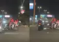 Hombre es intervenido por llevar a su esposa y a sus tres hijos en su motocicleta: "Imprudencia total"