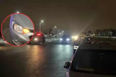 Mujer boliviana fue embestida en la V�a Expresa Sur