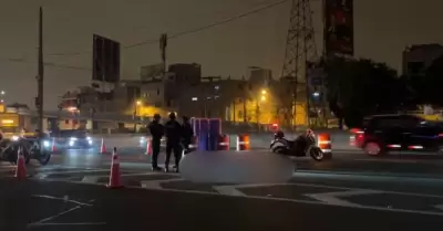 Motociclista muere en accidente en V�a Evitamiento