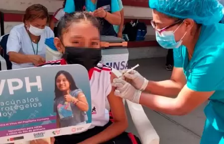 Vacunaci�n contra el VPH en Per�.