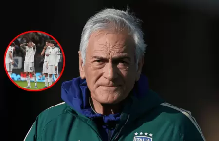 Gabriele Gravina, presidente de la Federaci�n Italiana de F�tbol, renunci�