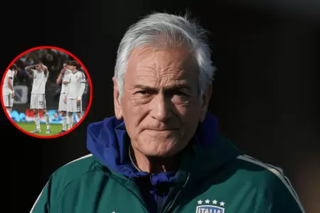 Gabriele Gravina, presidente de la Federaci�n Italiana de F�tbol, renunci�