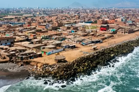 La erosi�n costera que se registra en los balnearios de Trujillo