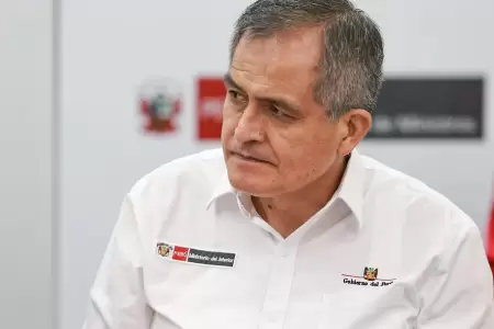 Ministro Jos� Zapata y funcionario del Mininter son denunciados ante el Congreso