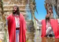 "Cristo Cholo" escenifica el bautizo de Jes�s en el R�mac durante Semana Santa