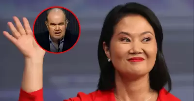 Keiko Fujimori reafirma que la derecha podr�a unirse durante la segunda vuelta e