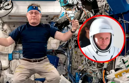 El astronauta manifest� que no sinti� dolor y que el incidente ocurri� de forma