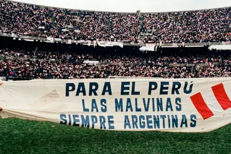 Aviones Mirage 5 fueron enviados desde Per� como parte del respaldo militar a Ar