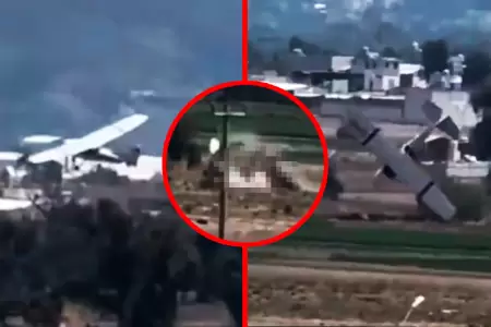 Tras un breve despegue, aeronave se desplom� contra el suelo. Sobreviviente muri