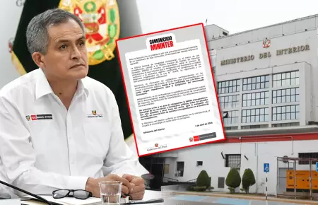 Mininter deriv� a los involucrados a otras �reas para su evaluaci�n o deslinde