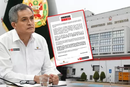 Mininter deriv� a los involucrados a otras �reas para su evaluaci�n o deslinde