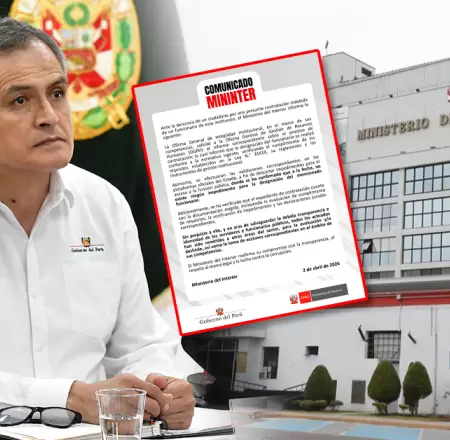 Mininter deriv� a los involucrados a otras �reas para su evaluaci�n o deslinde