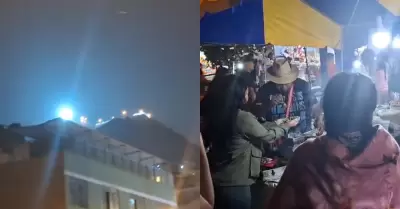 Fieles suben al cerro San Crist�bal