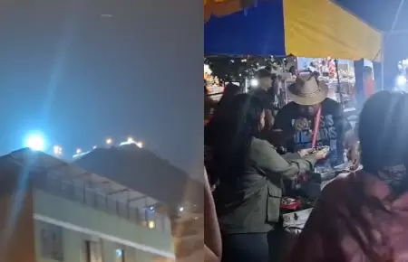 Fieles suben al cerro San Crist�bal