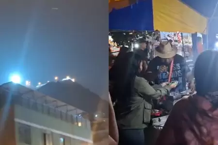 Fieles suben al cerro San Crist�bal