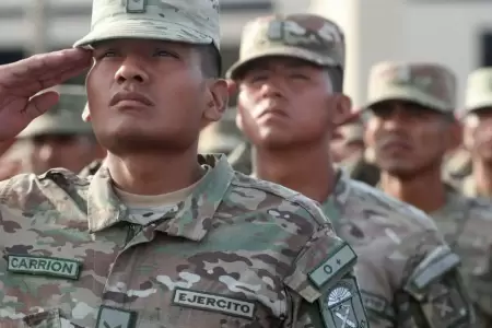 Gobierno aprob� incrementar en 50 % asignaci�n econ�mica del Servicio Militar Ac