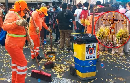 Voluntariado apoy� en la sensibilizaci�n y la recolecci�n de residuos.