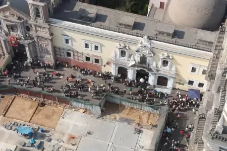 M�s de 400 c�maras de seguridad, drones y 800 serenos se desplegaron en el Centr