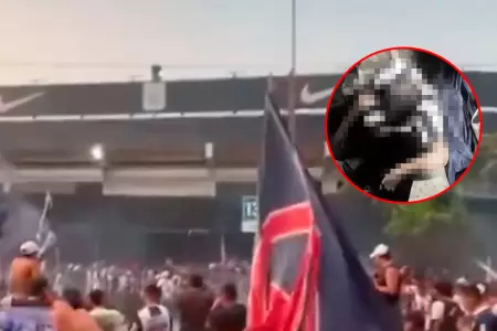 Bomberos confirmaron el deceso de una persona durante la concentraci�n.