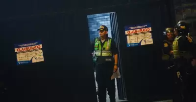 Municipalidad de La Victoria clausura Matute