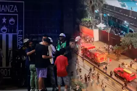 Fiscal�a investiga muerte de hincha en Matute.