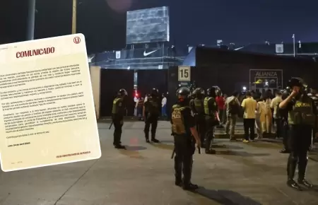 Universitario se pronuncia tras tragedia en Matute