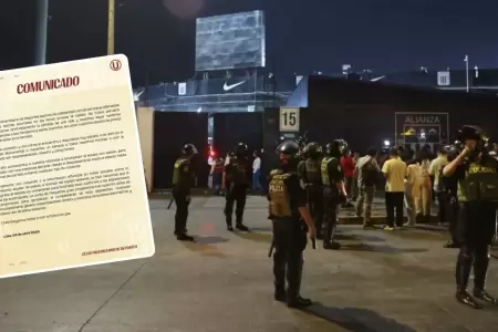 Universitario se pronuncia tras tragedia en Matute