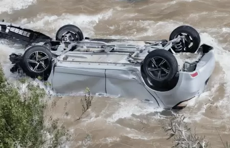 Exalcalde Hualhuas desapareci� y su nuera e hijo fallecieron tras accidente