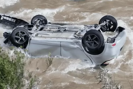 Exalcalde Hualhuas desapareci� y su nuera e hijo fallecieron tras accidente