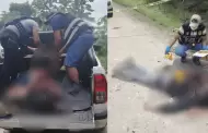 Madre de Dios: Efectivo policial frustr� asalto y abati� a dos delincuentes en la provincia de Tambopata