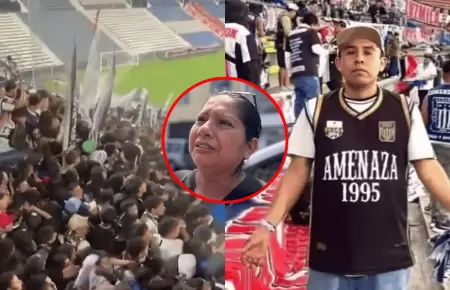 Hermana de hincha fallecido en banderazo en Matute exigi� justicia